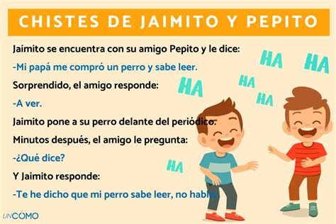 25 chistes de Jaimito para los niños